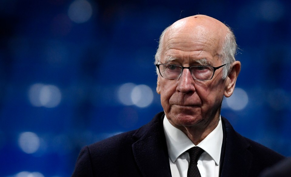 Sir Bobby Charlton passed away last month