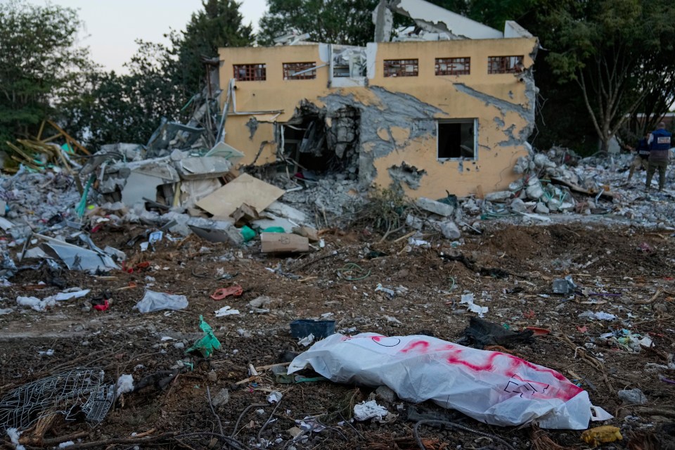 Further images of destroyed homes in the wake of the October 7 attacks that left 1,400 dead