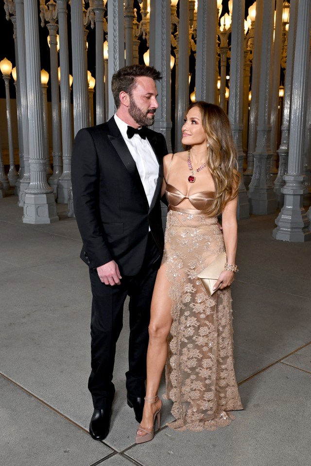 Two weeks later, actor Ben, 51, was seen at the home of J-Lo, 54. They went on to marry last July