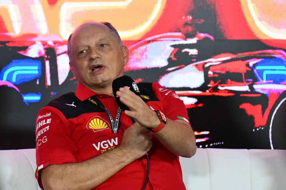 Ferrari chief Fred Vasseur blasted the 'unacceptable' incident