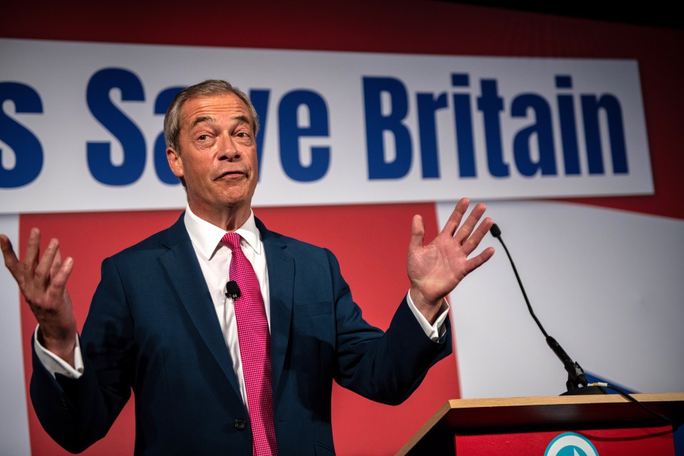 Nigel Farage hit headlines as former leader of the Brexit Party