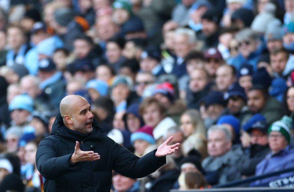 The Man City manager has already had a bad weekend with his side losing their spot at the top of the Premier League table