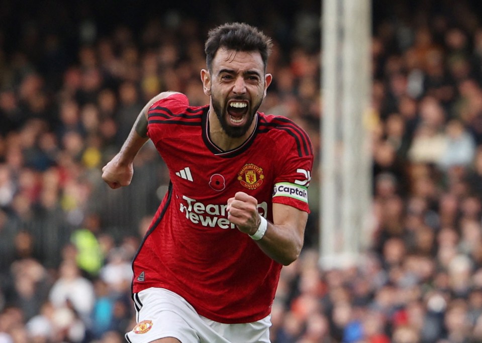 Bruno Fernandes delivered a 91st-minute winner at Fulham