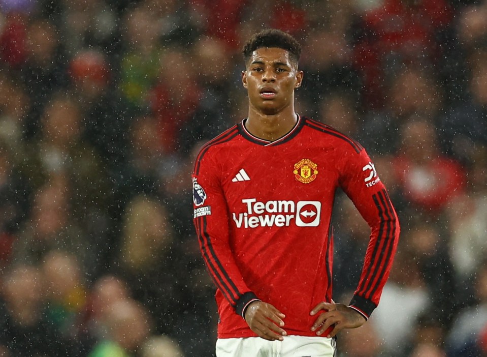 Manchester United's highest earner Marcus Rashford has underperformed this season