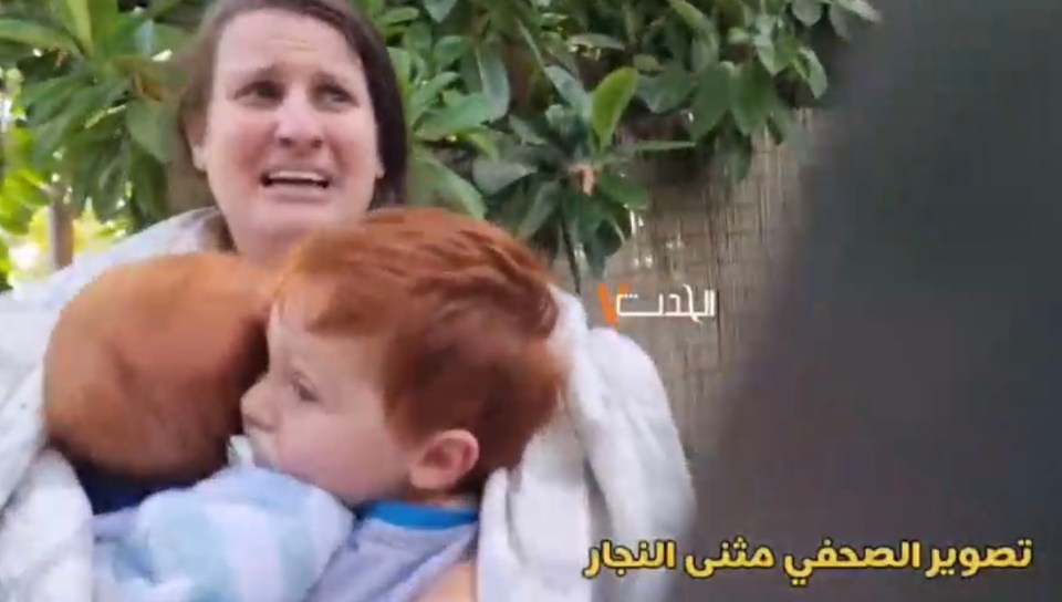 The moment Hamas abducted the infant with his brother, 4, and mother, Shiri, 32