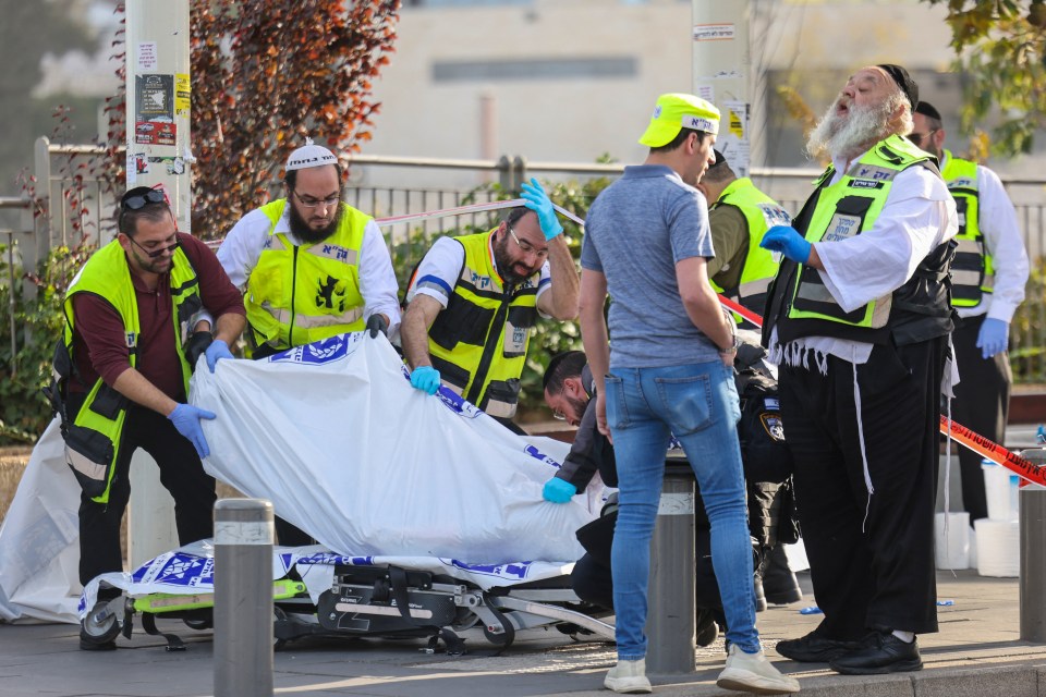 The horrific attack at the entrance of the city left three people dead and eight injured