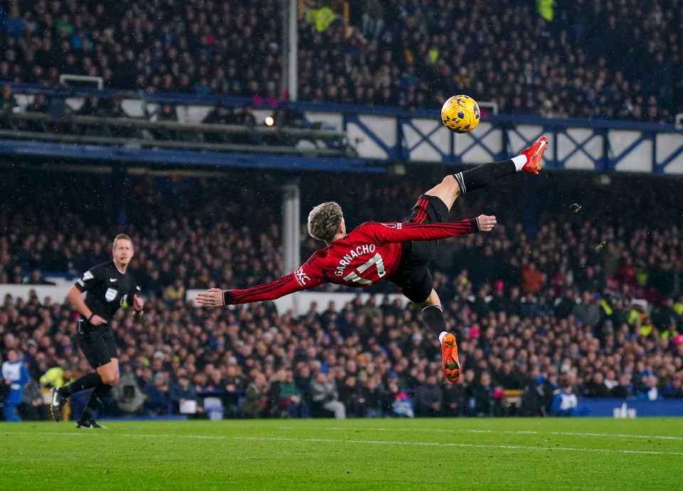 Purcell praised Garnacho for his wondergoal against Everton