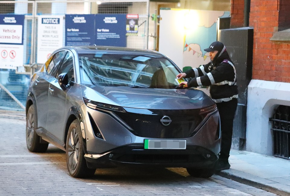 Pep Guardiola got a second parking ticket in a matter of weeks