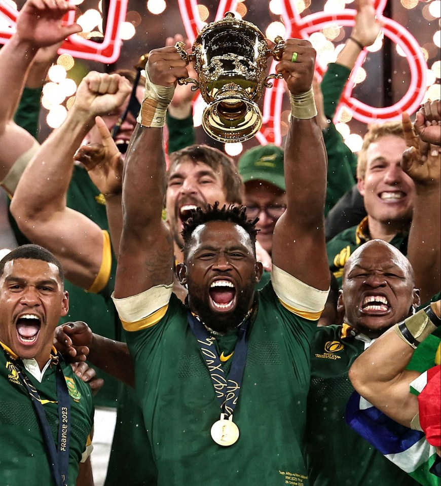 South Africa won a fourth Rugby World Cup last month