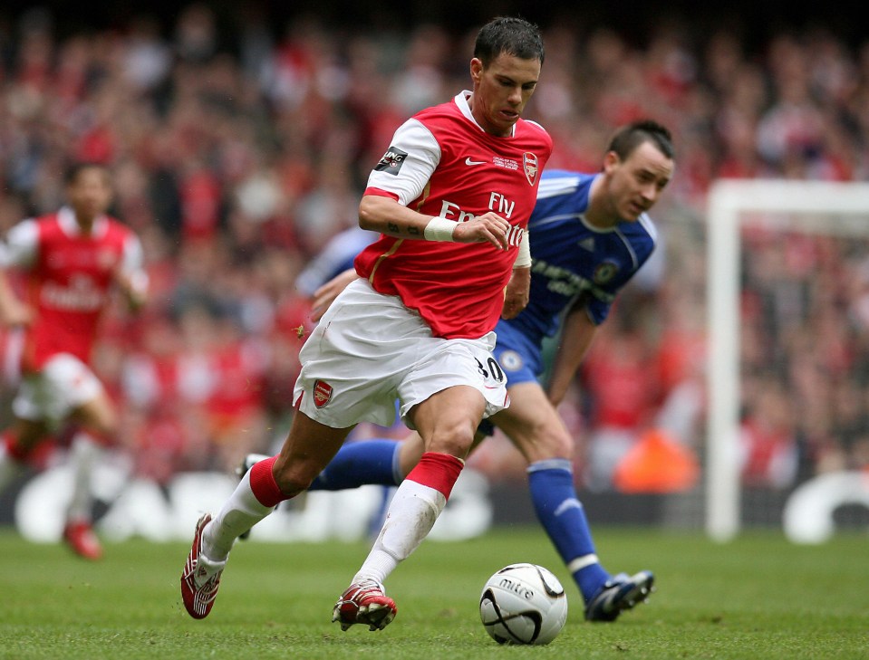 Jeremie Aliadiere won the Premier League twice with Arsenal