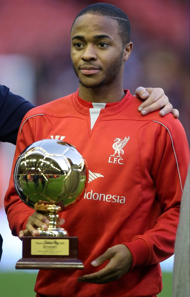 Raheem Sterling won the award as a 19-year-old Liverpool star in 2014