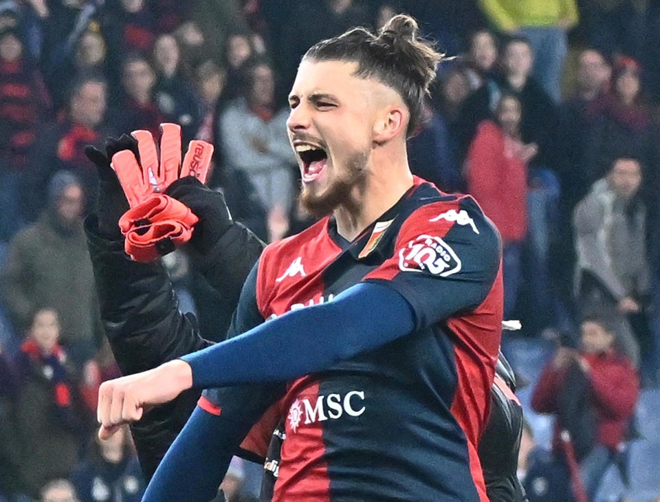 Genoa star Radu Dragusin's agent has claimed he is in talks with several English clubs