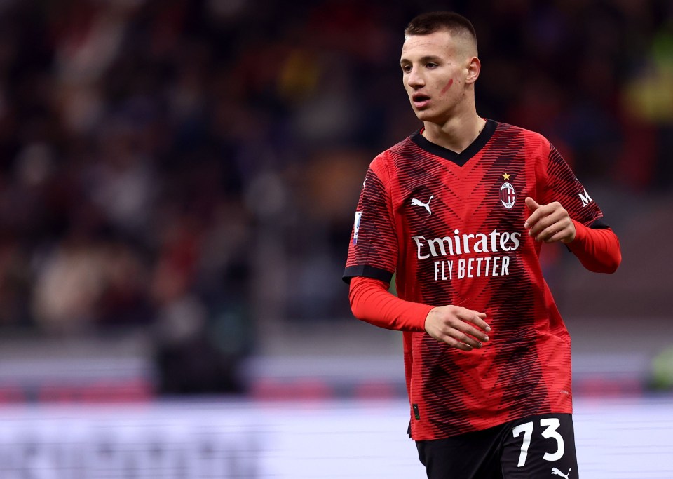 Francesco Camarda made his senior AC Milan debut on Saturday