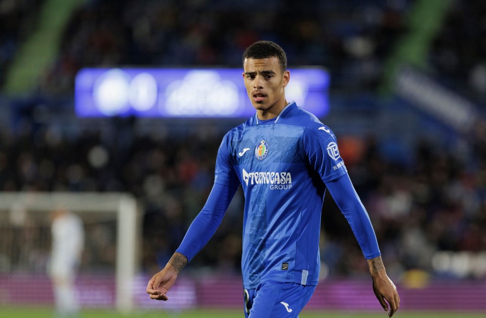 Paul Mitchell watched Manchester United loanee Mason Greenwood in action against Getafe