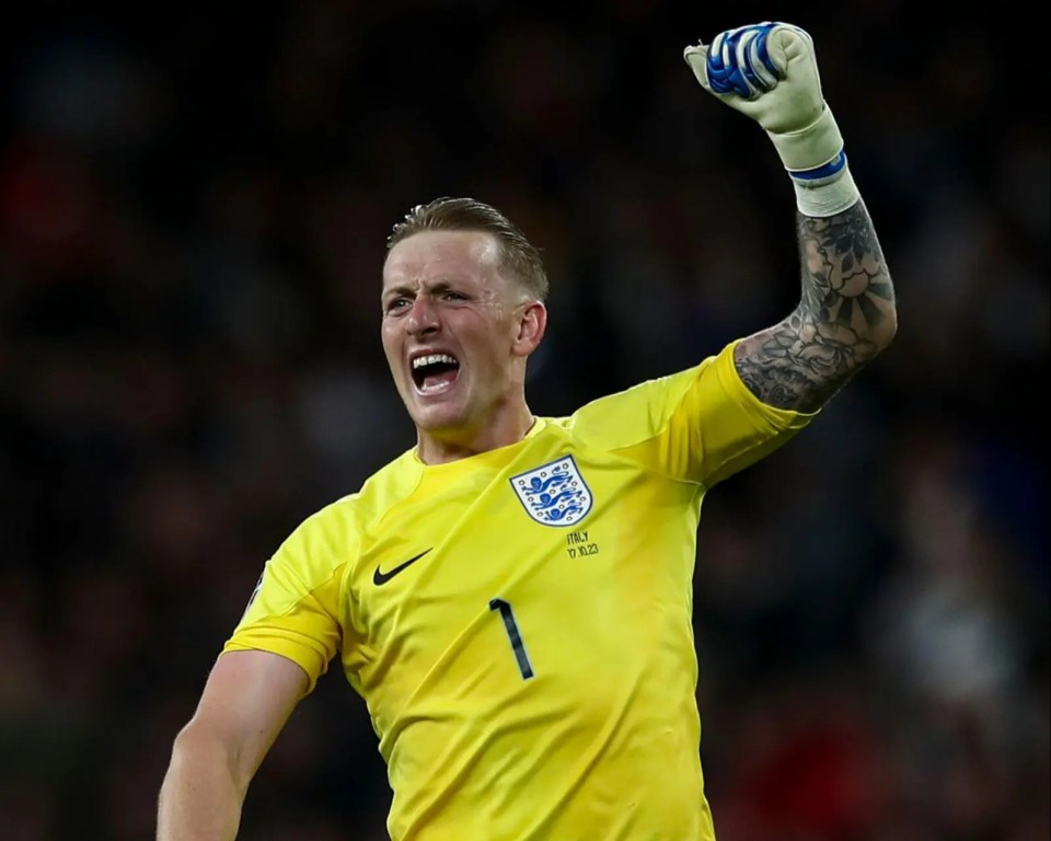 Jordan Pickford will keep his spot at England's No.1