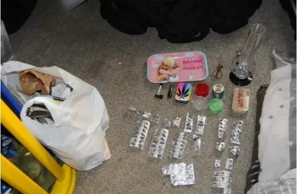 The couple chose drugs over their baby