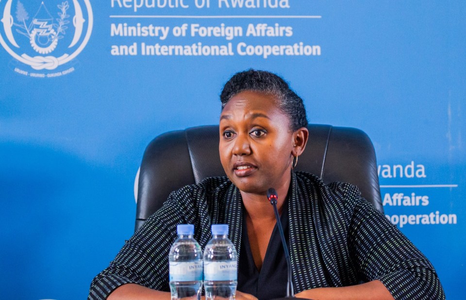 Rwandan government spokesperson Yolande Makolo