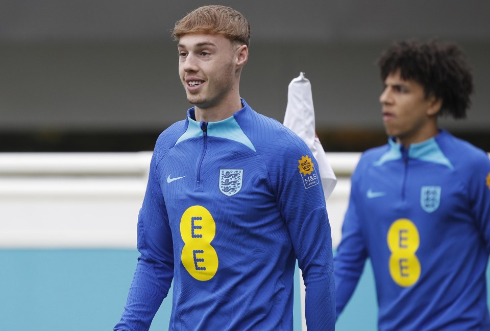 Cole Palmer was called up to the England squad for the first time earlier this week