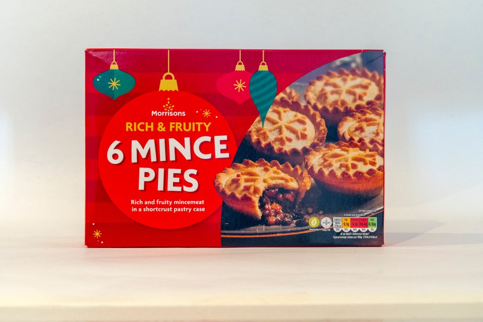 Get in the Christmas spirit with Morrisons' treats, which were crowned the winner