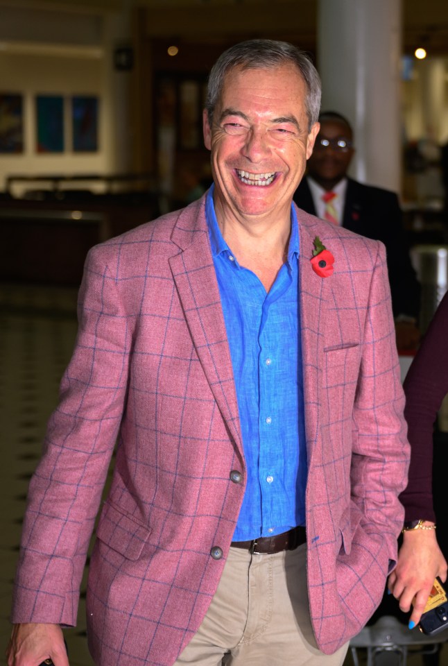 Nigel Farage has touched down in Australia