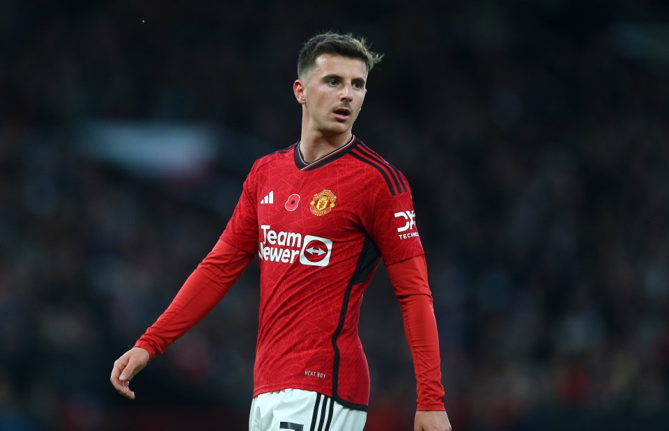 Mason Mount is not expected to make the squad after a poor start to life at Man United