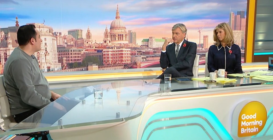 Richard Madeley has come under fire for his questioning