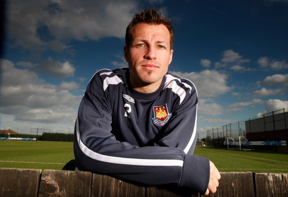 Lucas Neill captained West Ham from 2007 and 2009