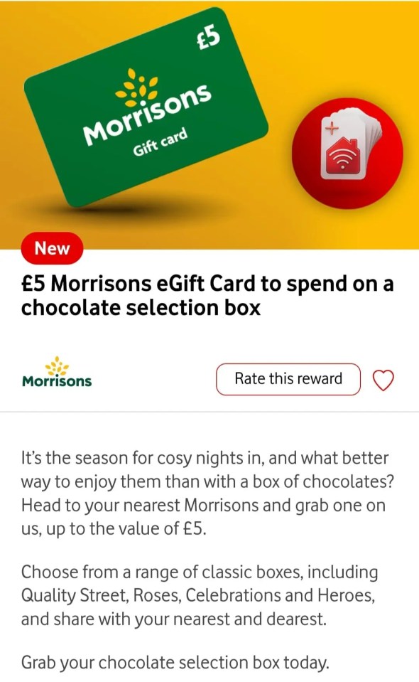 Morrisons shopper reveals a handy way to bag a free tub of Quality Street or Celebrations this week