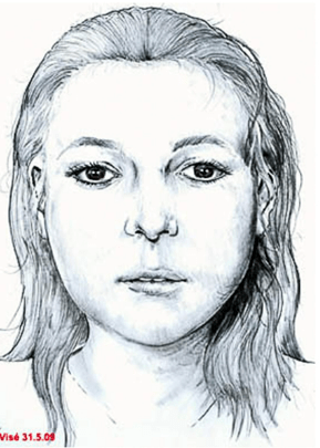 The woman with acrylic nails was discovered in Belgium in 2009, this is what police think she may have looked like