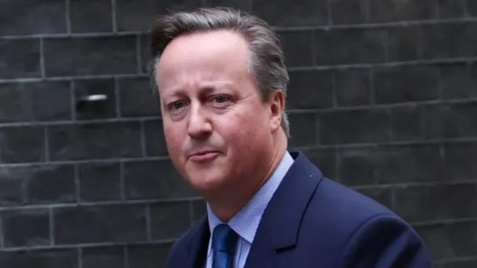 David Cameron was seen leaving No10 after being appointed as Foreign Secretary