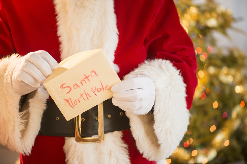 Children have just days to get a personalised letter from Santa this Christmas