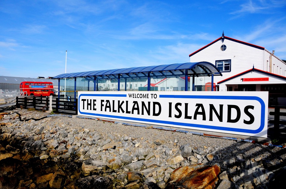 The Falkland Islands is a British overseas territory with a population of around 3,700