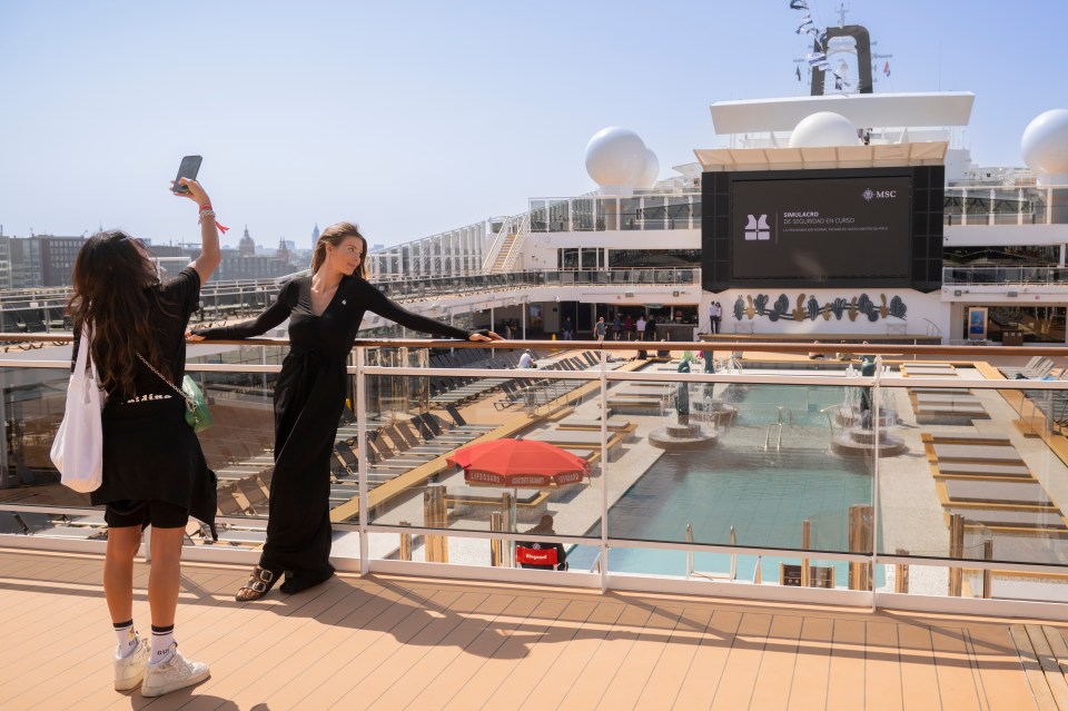 The cheap cruise is with MSC Euribia, which launched this year