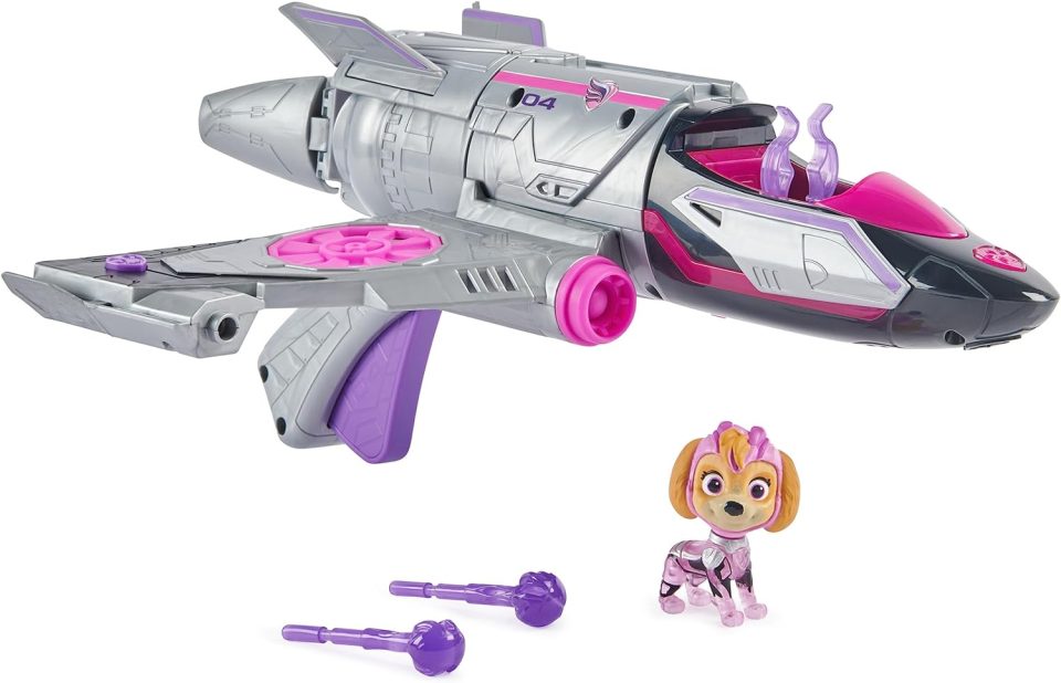 Paw Patrol Mighty Movie: Skye Deluxe Vehicle is priced at £49.99