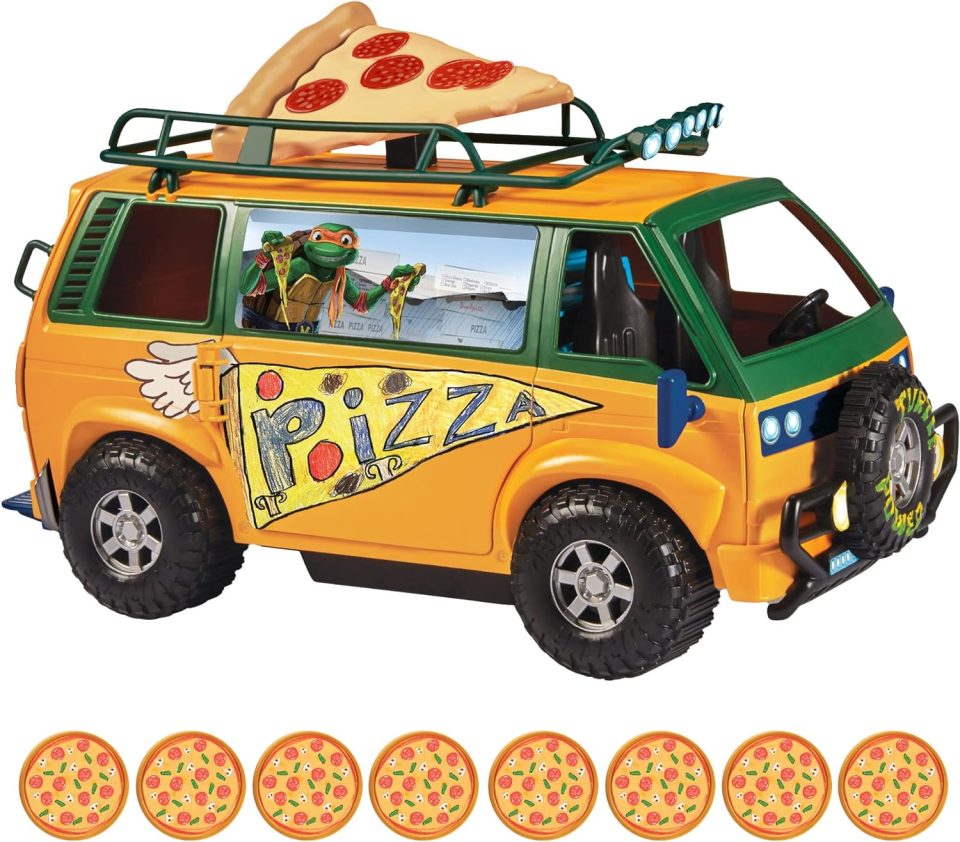 Teenage Mutant Ninja Turtles Movie Pizza Fire Van is priced at £39.99