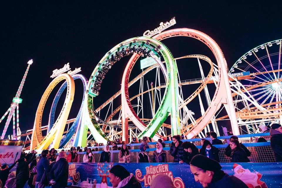 There's also Munich Looping, the world’s largest transportable rollercoaster