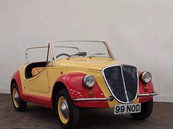 The 'Noddy' car is expected to fetch around £12,000 at auction