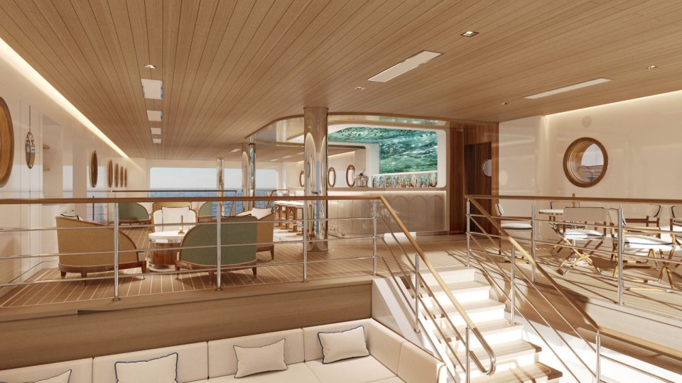 Four Seasons Yachts will also have a large 20m swimming pool, which will be accompanied by a stylish lounge area