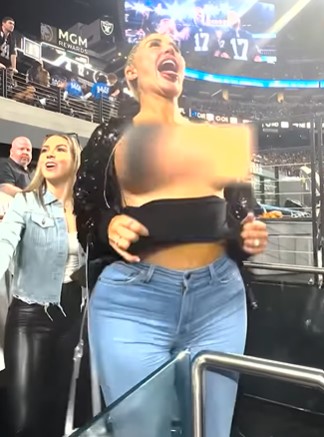 Danii Banks caught attention for her celebration at an NFL game