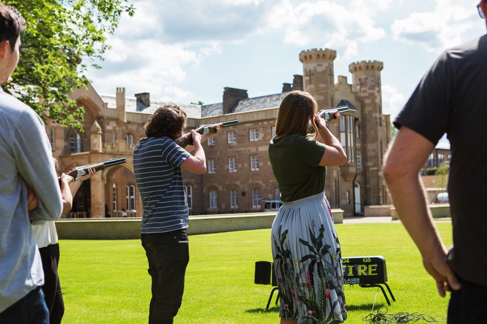 Explore the grounds by bike, take a stroll or make like the landed gentry of old and have a go at shooting or archery