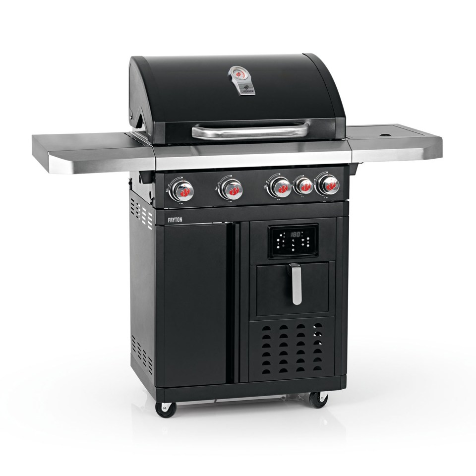 We're giving away a £699 Landmann Fryton Gas BBQ