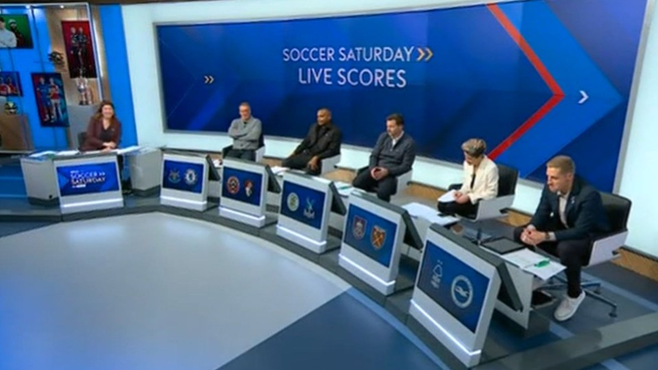 Sky Sports Soccer Saturday appeared to break the 3pm blackout rule today