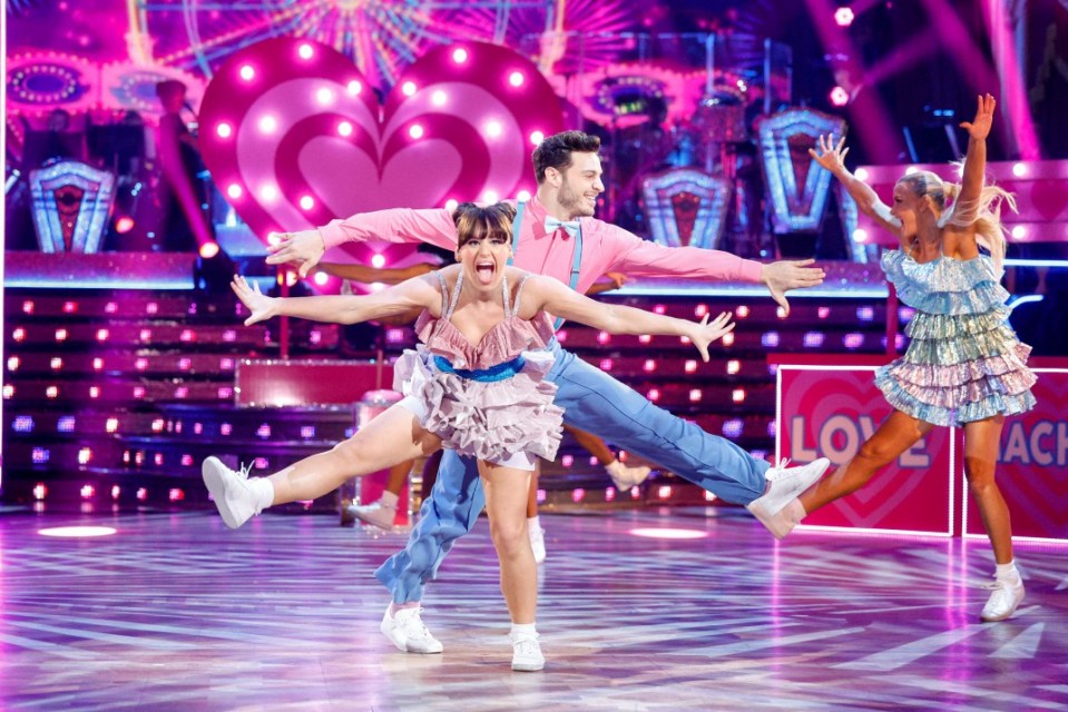 For use in UK, Ireland or Benelux countries only BBC handout photo of Ellie Leach and Vito Coppola during their appearance on the live show on Saturday for BBC1's Strictly Come Dancing. Issue date: Saturday November 18, 2023. PA Photo. Photo credit should read: Guy Levy/BBC/PA Wire NOTE TO EDITORS: Not for use more than 21 days after issue. You may use this picture without charge only for the purpose of publicising or reporting on current BBC programming, personnel or other BBC output or activity within 21 days of issue. Any use after that time MUST be cleared through BBC Picture Publicity. Please credit the image to the BBC and any named photographer or independent programme maker, as described in the caption.