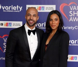 Off screen, Marvin is married to wife Rochelle 