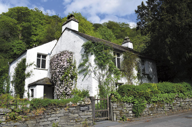 At Dove Cottage, William Wordsworth’s family home, try your hand at writing with a quill