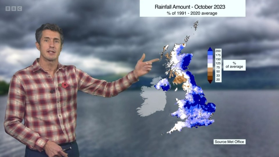 Countryfile viewers were left seriously distracted during the weather report - but did you spot it?