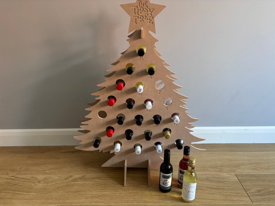 Tipsy Tree Alcohol Advent Calendar Wine