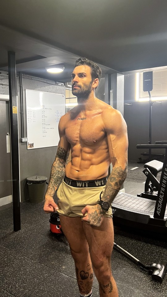 Collard is a former Love Island hunk