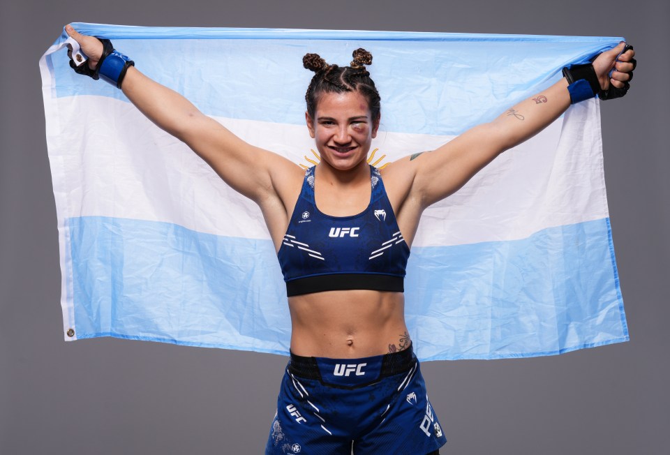 Ailin Perez is building a career at UFC where she won two out of three matches