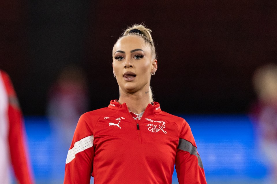 She also starred for Switzerland at the Women's World Cup